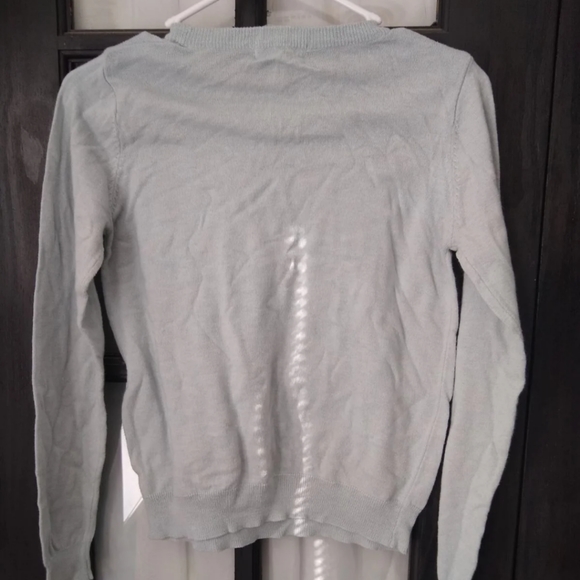 💚Forever21 crew neck Sweater blue penguin - Picture 3 of 3